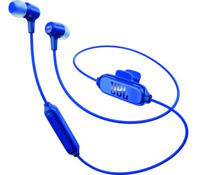 JBL E25BT Wireless Bluetooth Headphones - Blue